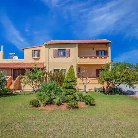 Exclusive Crete Alexia 4 Bedrooms Large Lawned Gardens Chania Maleme